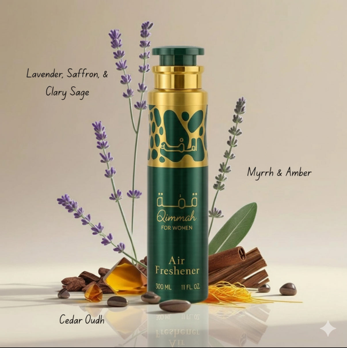 𝘘𝘪𝘮𝘮𝘢𝘩 – 𝘓𝘶𝘹𝘶𝘴 𝘙𝘢𝘶𝘮𝘥𝘶𝘧𝘵 300𝘮𝘭 | 𝘈𝘳𝘢𝘣𝘪𝘢𝘯 𝘈𝘪𝘳 𝘍𝘳𝘦𝘴𝘩𝘦𝘯𝘦𝘳